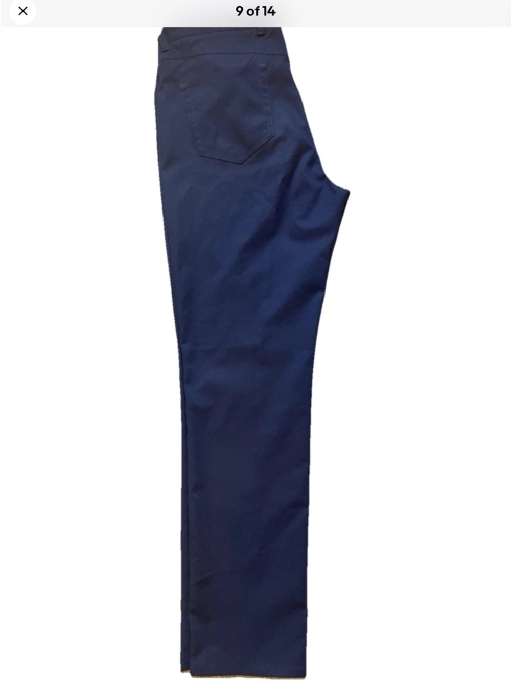 Peter Millar Men's Performance 5-Pocket Pants In Navy Size 36x32 - Picture 9 of 14